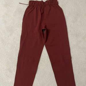 lululemon keep moving pant 7/8 high rise